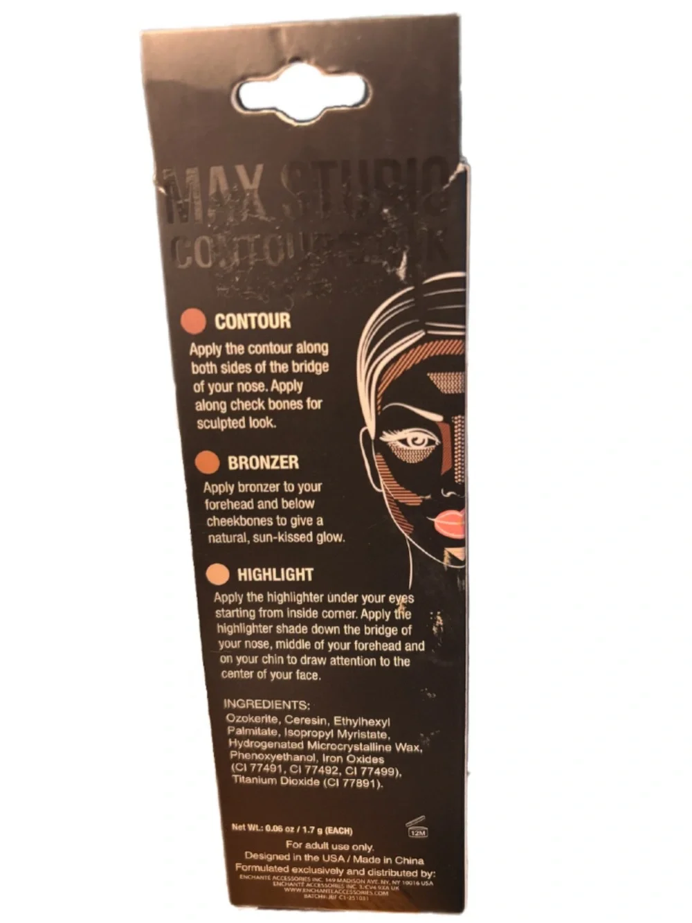 MAX STUDIO Contour Sticks Set brand new in sealed box